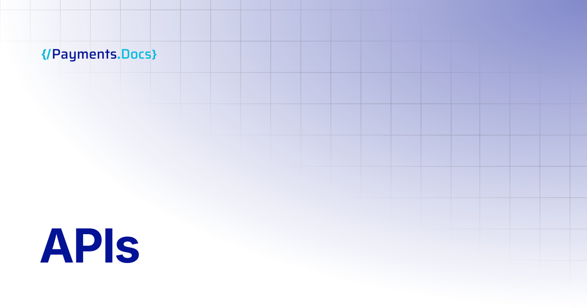 APIs | Thales Payments - Docs