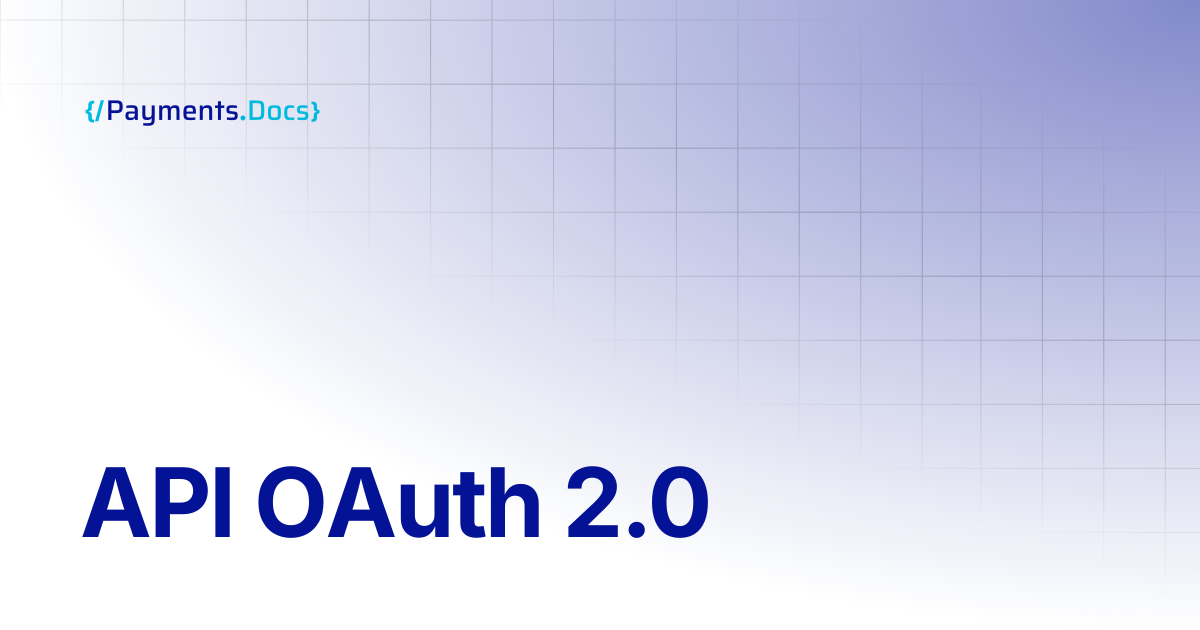API OAuth2 | Thales Payments - Docs