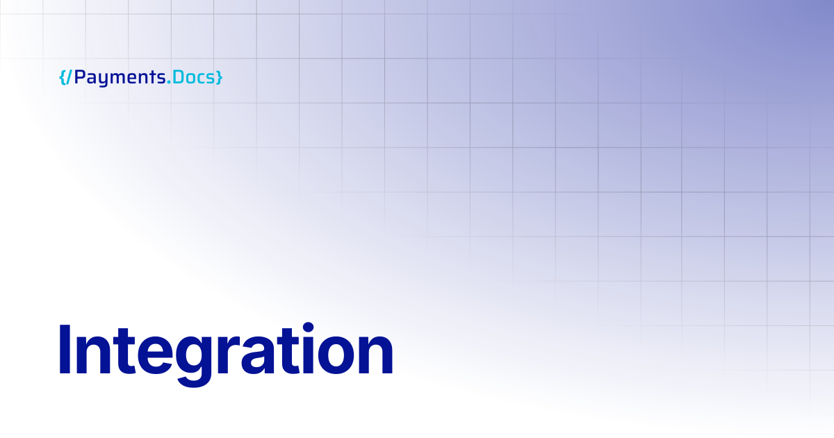 Integration | Thales Payments - Docs