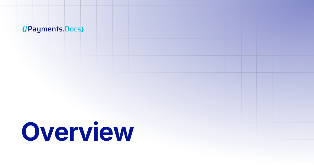 Overview | Thales Payments - Docs