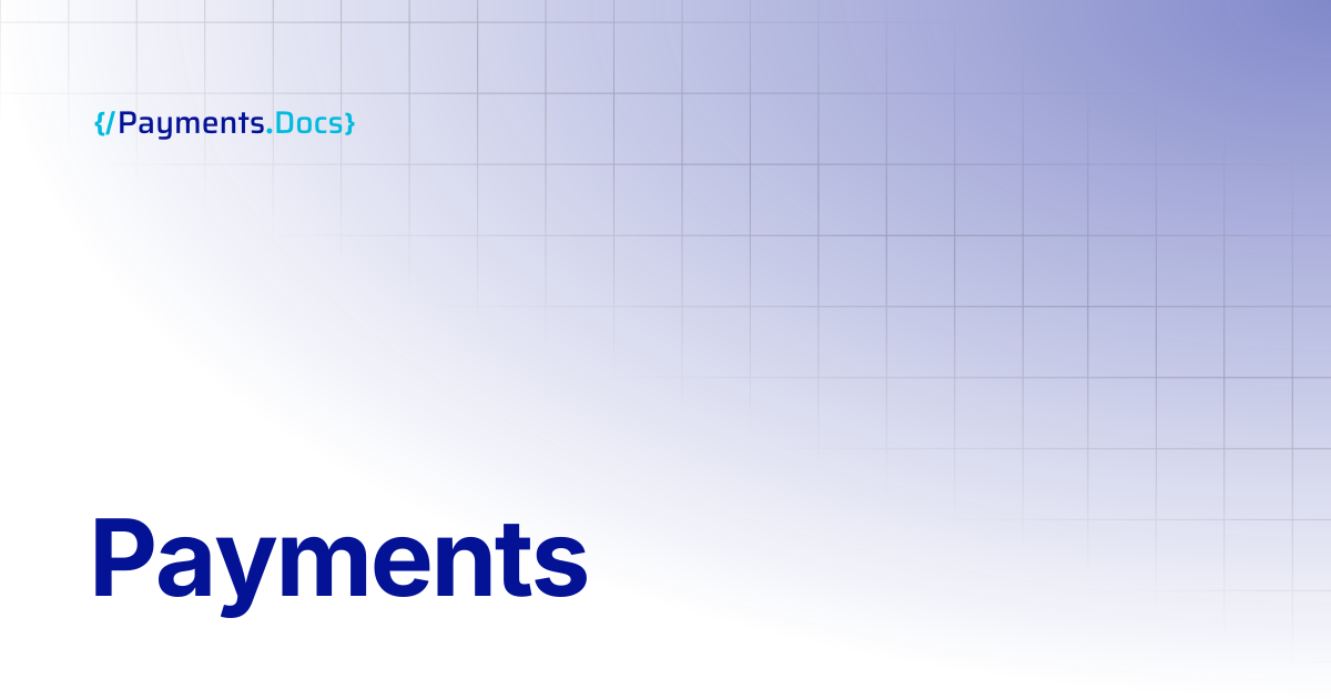 Payments | Thales Payments - Docs